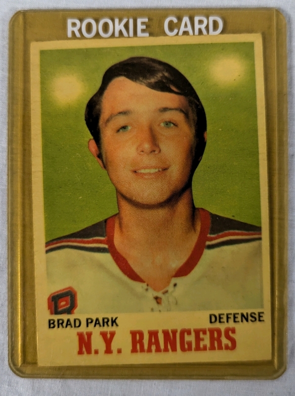 1970-71 O-Pee-Chee Brad Park Rookie Card. #67.
