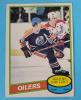 1980 - 81 O Pee Chee NHL Hockey Wayne Gretzky #250 2nd. Year Trading Card