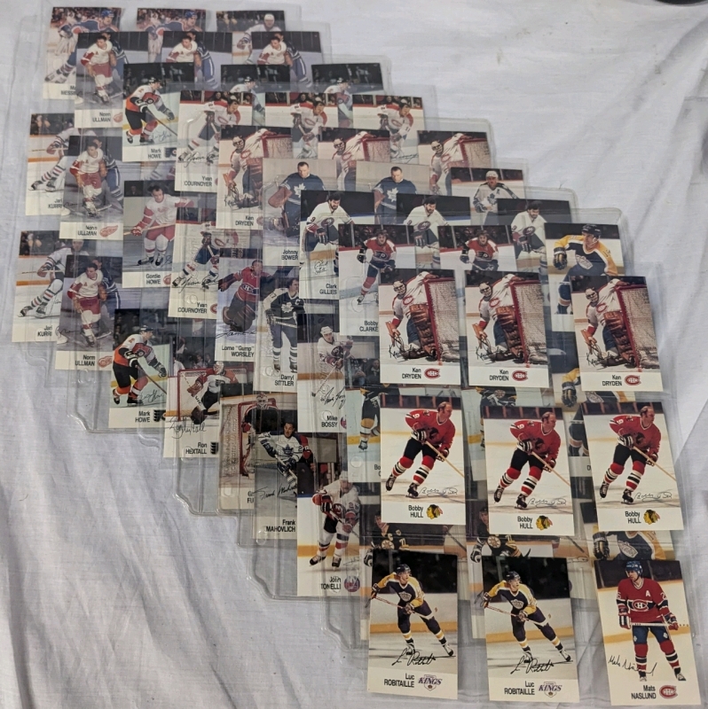 78 1989-90 ESSO NHL All-Star Collection Stickers. Duplicates Present.