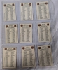 78 1989-90 ESSO NHL All-Star Collection Stickers. Duplicates Present. - 2