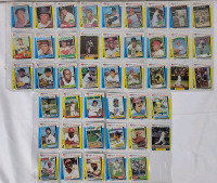 1982 Topps Baseball MVP Series K-Mart 20th Anniversary Trading Card Complete Set , 44 Trading Cards