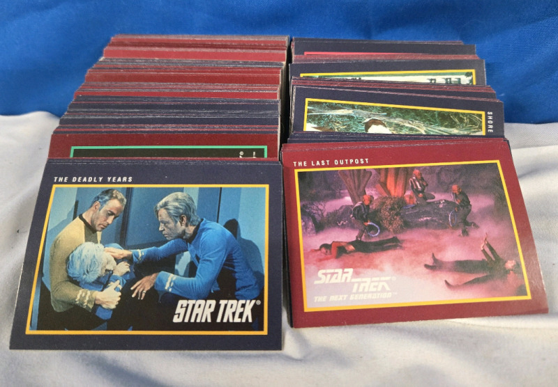 150+ | 1991 Startrek Trading Cards