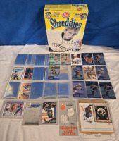 20+ Pcs | From 1971 & Up Mcdonalds & All Star Wayne Gretzky Hockey Trading Cards | Shreddies Hockey Cereal