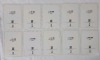 1994 Topps Stadium Club NBA Basketball Master Photo Over-Size Trading Card Sets , 7"&times;5" . New York Knicks Set of 10 & Houston Rockets Set of 10. - 3
