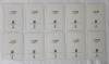 1994 Topps Stadium Club NBA Basketball Master Photo Over-Size Trading Card Sets , 7"&times;5" . New York Knicks Set of 10 & Houston Rockets Set of 10. - 5
