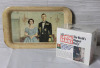 1993 The Royal Family Trading Card Sealed Box , 48 Packs & Queen Elizabeth and Pri ce Philip Tray