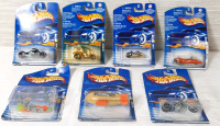 (7) 2000's Hot Wheels Special Vehicles, No Duplicates