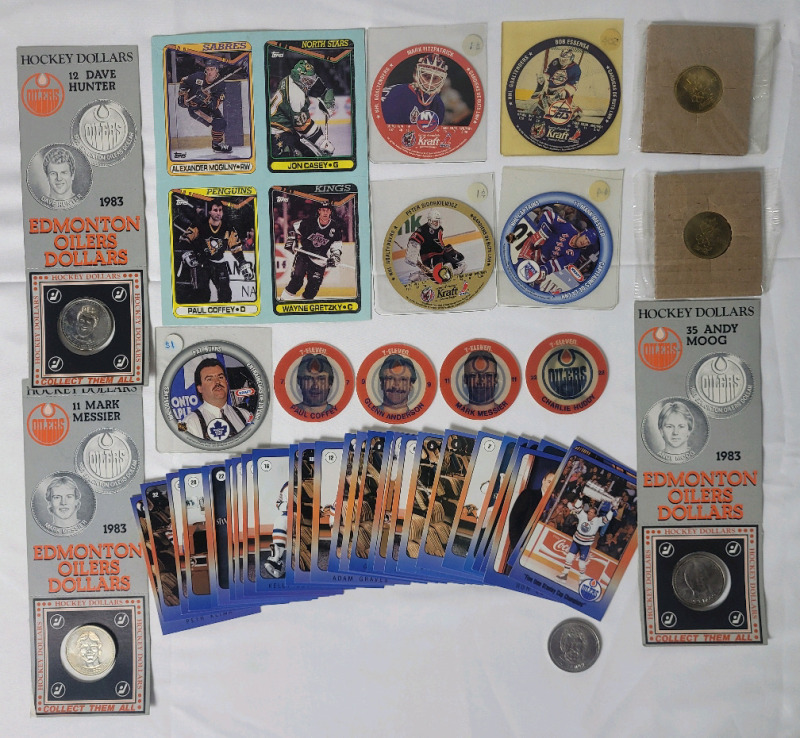 NHL Hockey Trading Cards & Collector Coins