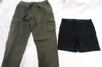 2 Pairs of Womens Wear, Including A Size Medium Pair of Pants & A Pair of Medium Sized Yoga Shorts