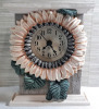 2 Functional Ceramic Clocks (9" Tall and 6" Long, 8½" Tall and 6½" Long - 7