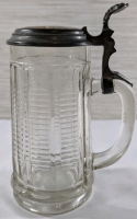 Vintage German Glass Beer Stein