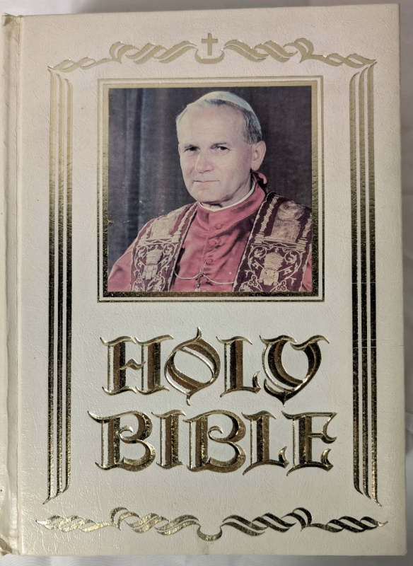 Pope John Paul II Edition Holy Bible