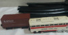 Various Train Diecast Compartments 6-2" and Train Tracks - 2