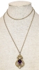 5 Assorted Gold Tone Necklaces incl Signed Sarah Cov Chain | Up to 52" Long - 8