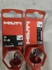 2 New | Hilti TE-CX Masonry Drill Bit with SDS Plus Shank|TE-CX 1/4" x 6" | Model# 435000 * Lot Retails For $65+ * - 3