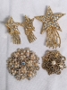 Star Sparkle Jewelry - Brooches & Earrings