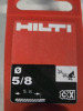 New | Hilti Masonry Drill Bit with SDS Plus Shank - TE-CX 5/8" x 8" | Model# 435018 * Retails For $160+ * - 2