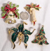 4 Christmas Brooches - 2