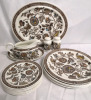 27 pcs Ridgeway Ironstone Dishes Jacobean Pattern - England - 2