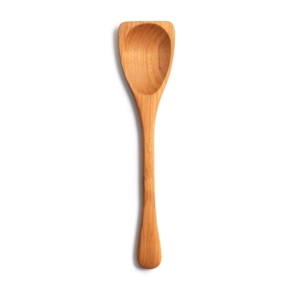 New Handmade Wooden French Cajun Roux Spoon by Lancaster Cast Iron