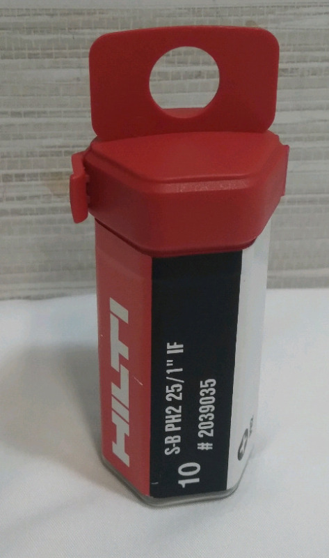 New Hilti #20390535 S-B Ph2 25/1" Drill Bits