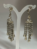 Splendid Vintage Clear Rhinestone Statement Drop Necklace Drop Earrings - 2