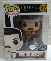 New Funko Pop! Queen 97 Diamond Collection Freddie Mercury Vinyl Figure