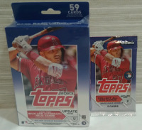 New Sealed Topps Major League Baseball 5 Card Pack & 59 Card Box