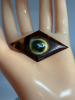 Wonderful Operculum Shell Victorian Tortoise Shell Brooch - 2