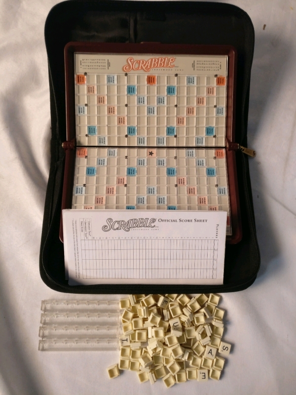 Scrabble Word Game - Travel Edition