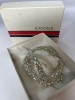 Anne Klein Signed Tubular Pave CZ Collar Necklace 14 - 17 Inch - 3