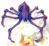 Really Neat New Large 3D Printed Articulated Skeletal Ogre Spider Figure | Up to 8.25" Legspan, Body 4.15" Long