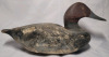 Vintage Hand Carved Wood Duck Decoy , 13.5" long - 4
