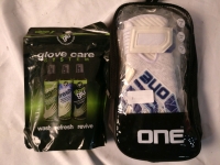 New One Premium Goalkeepers Gloves -8 - & Glove Glu Glove Care