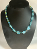 Art Of ESA Cardinal Necklace & Sky Blue Glass Bead Necklace - 3