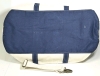 New AMARE 100% Cotton Canvas Carry-On Duffle Bag w Shoulder Strap & Custom Artisan Designed Amare Scarf - 4