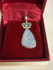 Sterling Silver 925 Opal Pendant FNA - 6