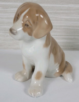 B&G Bing & Grondahl Royal Copenhagen St Bernard Puppy Figurine . Measures 4 3/4" tall . No chips or cracks