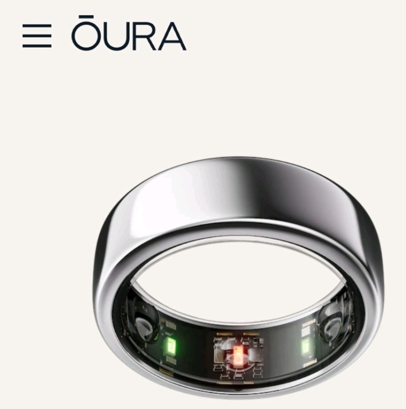 OURA Gen3 Horizon US9 Smart Health & Activity Ring , s14- New , Retail $350US