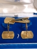 Birks Cufflinks & Gold Filled Cross Pen in Case - 4