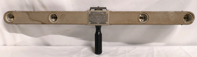 Vintage Powerlite Alum-A-Wate Light by Powell Products Inc. Model 200