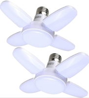 2 New Mini Fan Blade 28W LED Lightbulbs