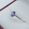 Sterling Silver Natural Tanzanite (0.50ct) Ring, Size 7.5, W/A $645.00. Tanzanite is the birthstone for December. - 3