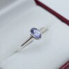 Sterling Silver Natural Tanzanite (0.50ct) Ring, Size 7.5, W/A $645.00. Tanzanite is the birthstone for December. - 4