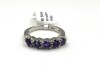 Sterling Silver Natural Amethyst (0.96ct) Ring, Size 7, W/A $455.00. Amethyst is the birthstone for February. - 5