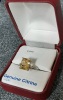 Sterling Silver Natural Citrine (3.5ct) with CZ (0.06ct) Ring, Size 8, W/A $470.00. Citrine is the birthstone for November. - 4