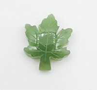 Natural Canadian Jade Maple Leaf, Retail $40.00