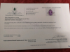 Sterling Silver Natural Amethyst (4ct) with CZ (0.35ct) Ring, Size 7, W/A $500.00. Amethyst is the birthstone for February. - 4