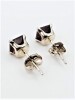 14KT Yellow Gold Natural Garnet (1.44ct) Stud Earrings, W/A $425.00. Garnet is the birthstone for January. - 2