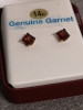 14KT Yellow Gold Natural Garnet (1.44ct) Stud Earrings, W/A $425.00. Garnet is the birthstone for January. - 4